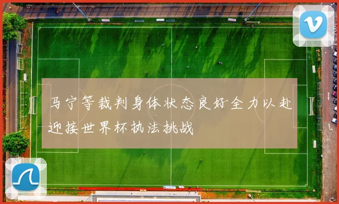 马宁等裁判身体状态良好全力以赴迎接世界杯执法挑战